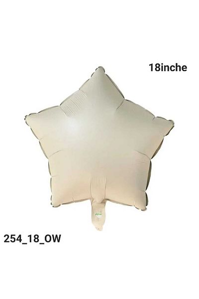 Party and Story 18 inch star-shaped colorful foil balloon
