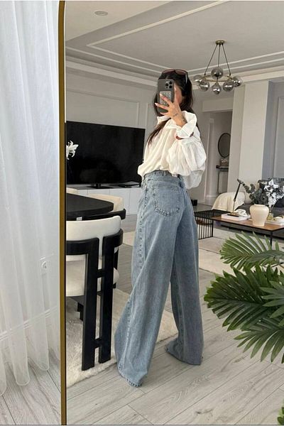 DENİKK TREND SPECIAL DESIGN ΠΑΝΤΕΛΟΝΙ ΖΑΝΤΑ ΠΛΑΤΗ ΠΛΑΤΗ ΠΑΛΑΖΖΟ ΤΖΙΝ ΤΕΝΙΣ