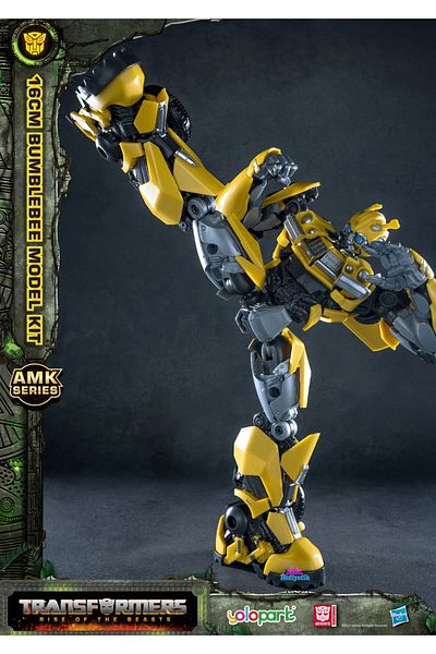 hediyecik Transformers Bumblebee Prime Starter Rise of the Beasts Amk Series Model Kit Parted Figure 20 cm