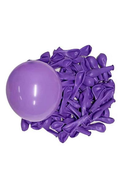 Party and Story Balloon 50 pieces, 5 inches, dark mauve color