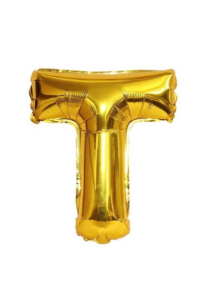 Party and Story Foil letter balloon, size 42 inches, gold color, 110 cm