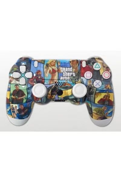 rexa وحدة تحكم لاسلكية PSS متوافقة مع PS 4/PS4 Slim/ PS4 Pro، PS5 (مع ألعاب PS4 فقط)، ألعاب