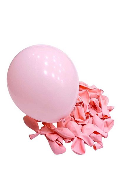 Party and Story 50 pieces of 12-inch latex balloons, light pink