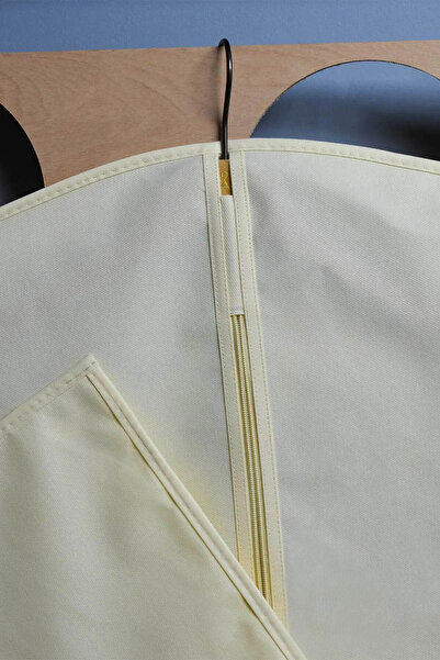 YEGGE 5Pcs 120X60Cm Evening Dress Overcoat Coat Coats Clothes Cover Liquid Resistant Fabric Thick Gambush Case