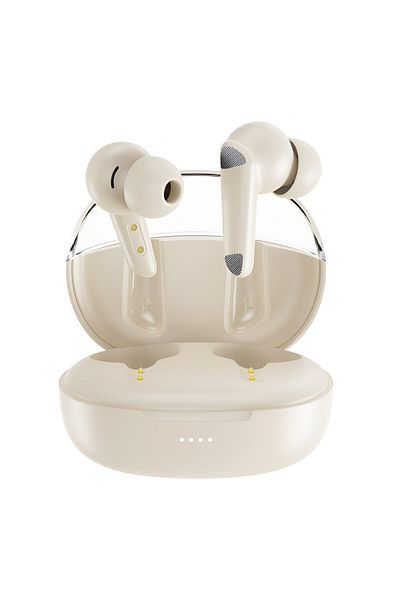 design xo XO G22 Wireless In-Ear Headphones by ONSG®, Bluetooth 5.3, Clear Sound, Strong Bass, Beige, 6h Battery Life