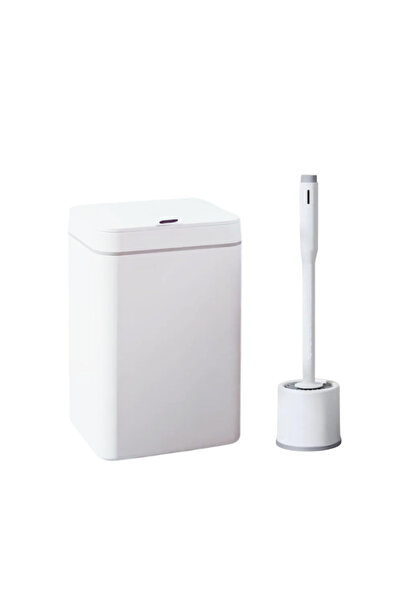 Geseus Sensörlü Otomatik Plastik Çöp Kovası 12 Litre + Deterjan Hazneli Silik...
