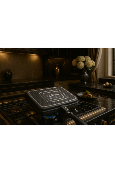 Davet محمصة خبز جريل فاخرة من الجرانيت المصبوب عالي الجودة