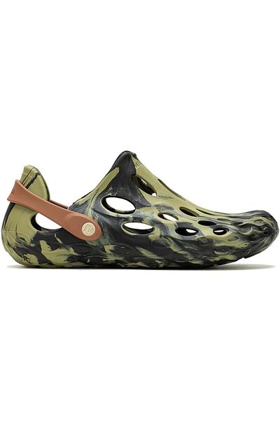 Merrell Unisex Hydro Moc Water Sea Shoes Σανδάλια ΜΑΥΡΟ-ΠΡΑΣΙΝΟ
