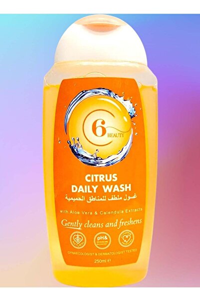 6 Beauty Soothing Wash for Sensitive Areas with Aloe Vera and Marigold