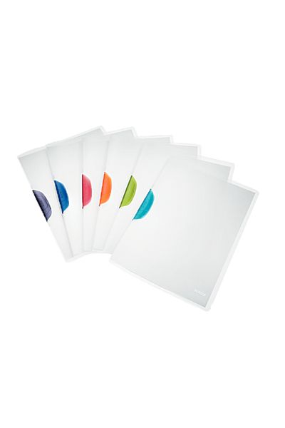 Leitz Compressed File Colorclip Back Clip 30 Sy Blue 4174-00-35