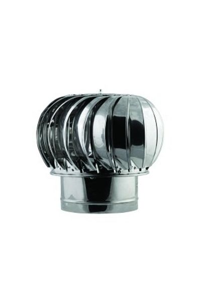 Venus Dsh Rotating Terminal Cover For Chimney, Stainless Steel 150 Mm