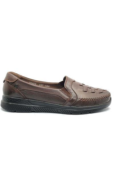 Kocamanlar Ayakkabı Olivia Genuine Leather Orthopediccomfort Women's Casual Shoes