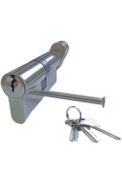Venus Dsh 60 Mm Security Cylinder (25-10-25), Key, Button