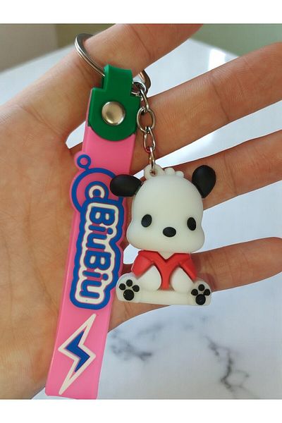 VerdeHome Cute Panda Keychain – Cartoon Figure with 3D Design