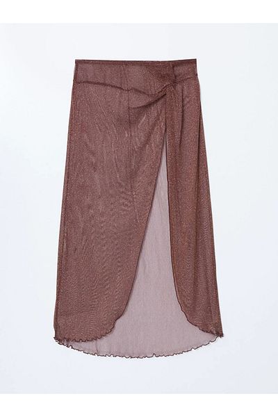 LC Waikiki Lcw Dream Mixed Elastic Waist Glitter Women's Pareo