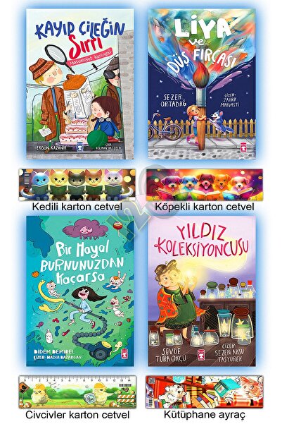 Timaş Çocuk Kayıp Çileğin Sırrı Liya ve Düş Fırçası Bir Hayal Burnunuzdan Kaç...