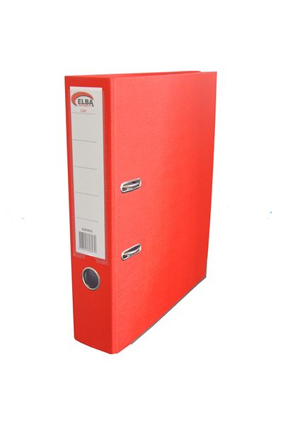 ELBA Red Wide Plastic Office Folder