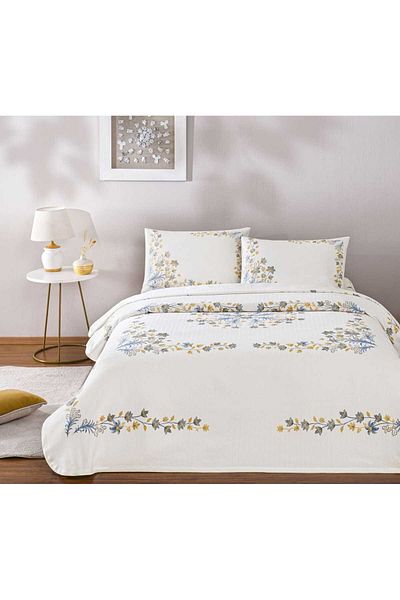 Taç Crown Double Personality Printed Pique Set Charmy