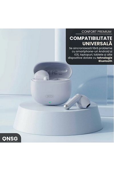 design xo XO Design X33 Wireless Headphones by ONSG®, Bluetooth 5.3, HD Sound, 4h, 250mAh Charging, Blue