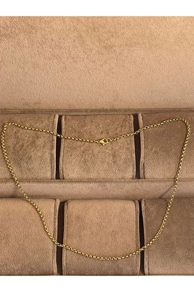 Rupen Kraft 316 L Surgical Steel Gold Model Gold Color Stainless Tarnish Steel Chain