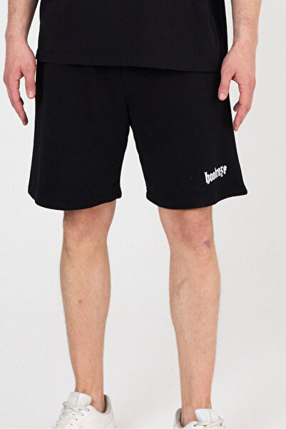 Hoodraze Men's Basic Leg Printed Shorts