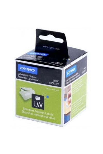 Dymo Ετικέτα Witer Περιοχή διεύθυνσης 260 Li 89x28 Mm Λευκό 99010 S0722370