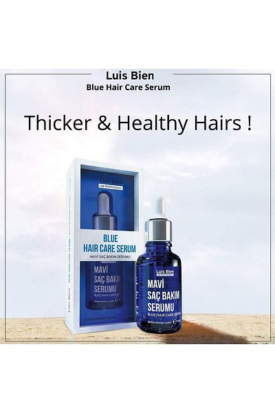 Luis Bien Luis Bien Blue Serum for Hair Growth and Hair Care with Vitamin E and Procapil, 50ml