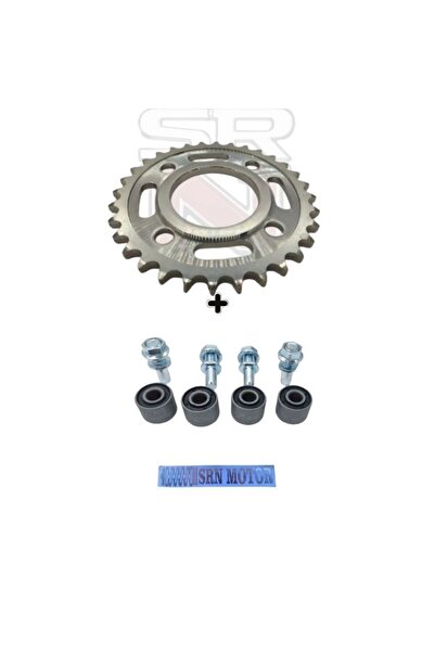 GMS CG Çita Arka Dişli 36T + Dişli Vida Takoz seti Tel Jant Uyumlu SRN