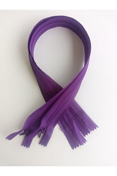 fabricorg Hidden Zipper 40 cm 2 Pieces (Purple)
