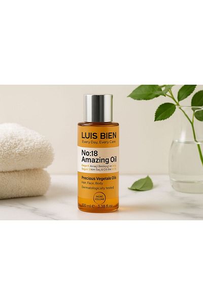 Luis Bien Body and face oil with Coconut Oil and Castor Oil Luis Bien skin and body care 100 ml