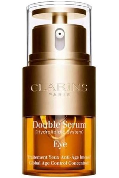 Clarins Double Eye Serum 0.68 oz, Unisex (All, Sensitive, Dry, Normal), 20.0 ml