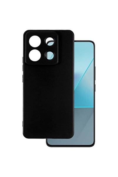 bzstore Husă pentru Xiaomi Redmi Note 13 Pro 4G, Silicon Negru, Protecție Cameră