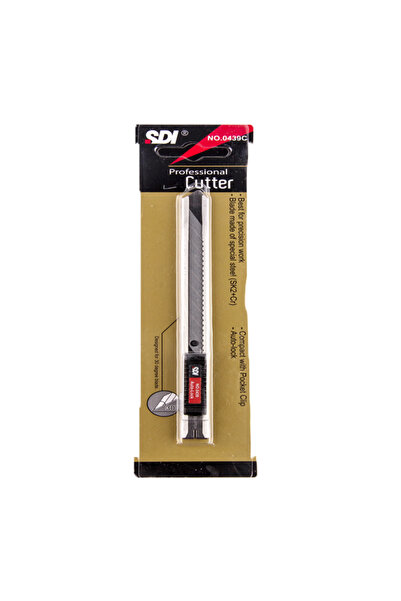Sdi Maket Bıçağı Dar Metal Gövde 0439C