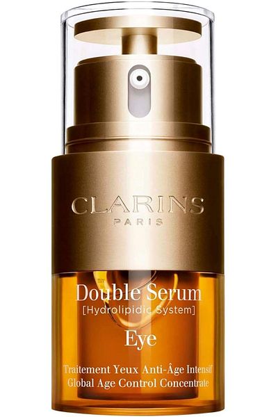Clarins Double Eye Serum 0.68 oz, Unisex (All, Sensitive, Dry, Normal), 20.0 ml