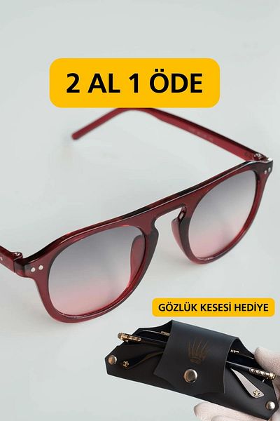 WATCHOFROYAL Royal Eyewear Re1107 Red Sunglasses