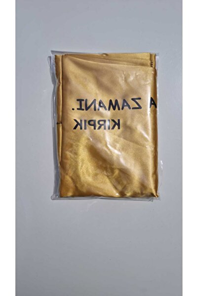 KIRPIK ŞİMDİ İYİ OLMA ZAMANI GOLD SATEN SAÇ KESİM ÖNLÜĞÜ, PENUAR, TIRAŞ ÖRTÜSÜ