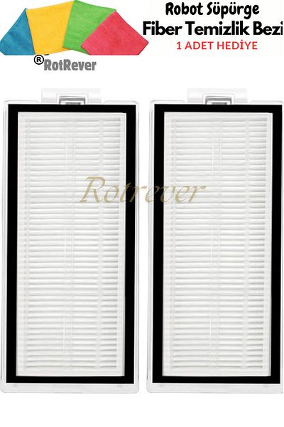 Roborock Q7 Max Robot Vacuum Cleaner Compatible 2 Pieces Hepa Filter Spare Parts Set