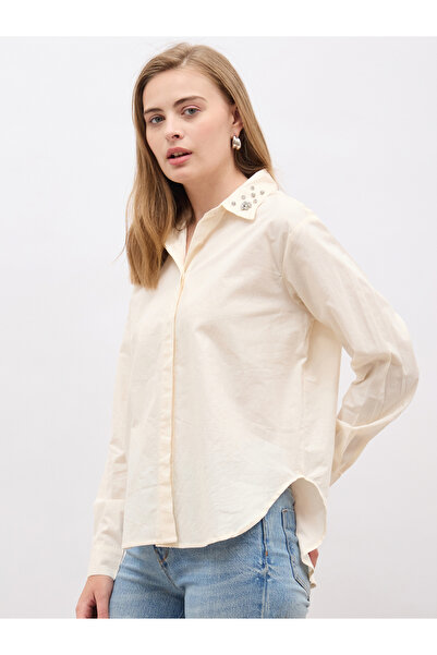 Styli Embellished Detail Long Sleeves Regular Fit Shirt
