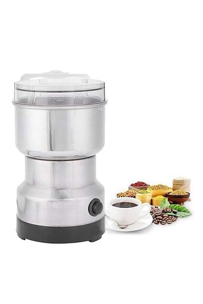 FOXMAG24 Coffee and spice grinder, power 150W, capacity 100g, stainless steel housing, silver
