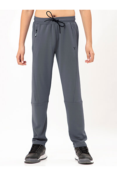 Technosport By Styli Solid Drawstring Waist Relaxed Fit Track Pants