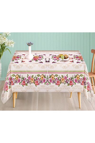 Brava Casa Fata de Masa, Floralis Luxe, 100×140 cm, Anti-Stain, PVC Calitativ, OEKO-TEX 100, BravaCasa