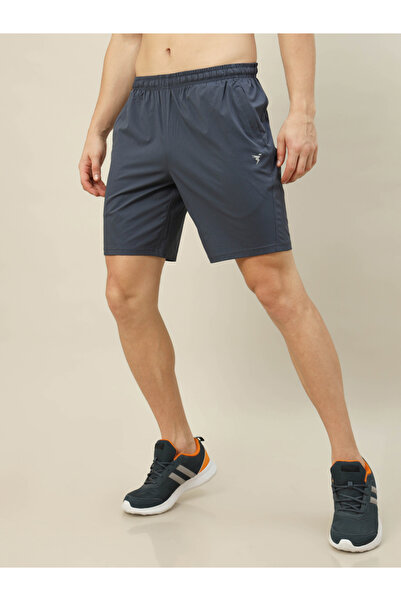 Technosport By Styli Solid 2-Way Stretch Shorts