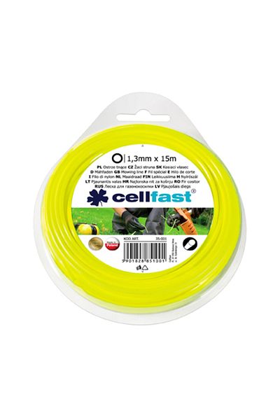 Cellfast Brushcutter Line 1.3Mm / 15M