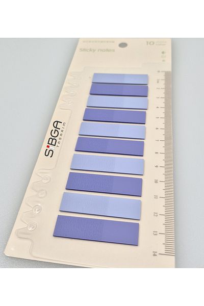 sibga tasarım Transparent Color Postit Post-It Post It. Book Marker Bookmark Postit Sticker Note Paper 200 Sheets