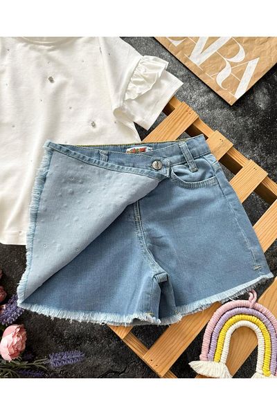 KOKOŞ BEBEK Denim Skirt Suit