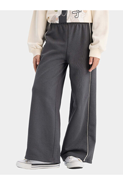 DeFacto Kids Black Side Stripe Sweatpants