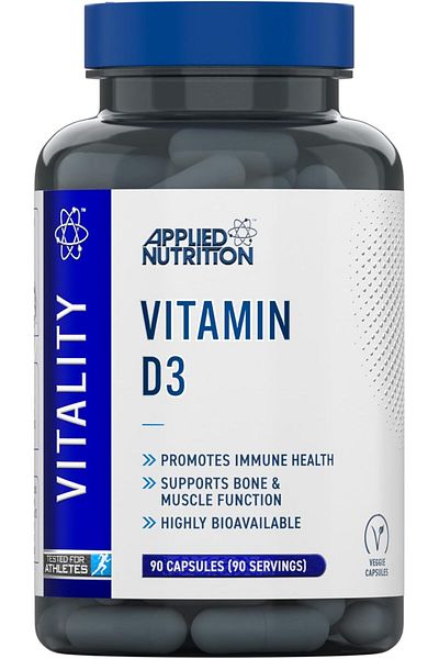 applied nutrition Vitamin 3000 Iu D3 Vitamin 90 Caps