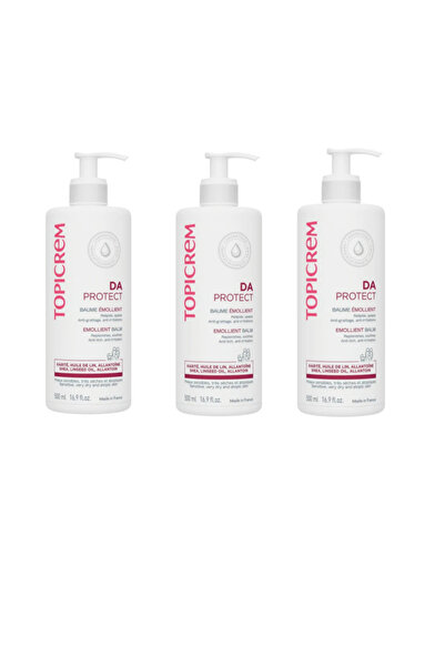 Topicrem DA Protect Emoliant Balm 500 ml 3 Adet