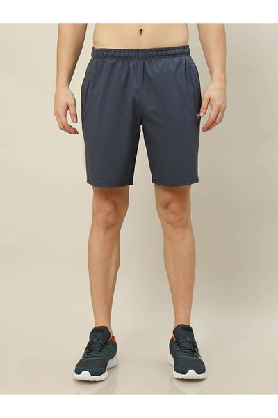 Technosport By Styli Solid 2-Way Stretch Shorts