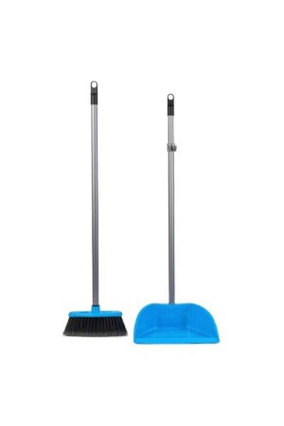 Venus Dsh Leon Ergonomic Broom With Tail And Dustpan Set